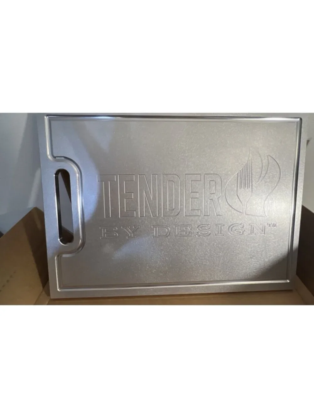 NIB Tender By Design Tempering Tray 4612428 Thawing Plate 14.25